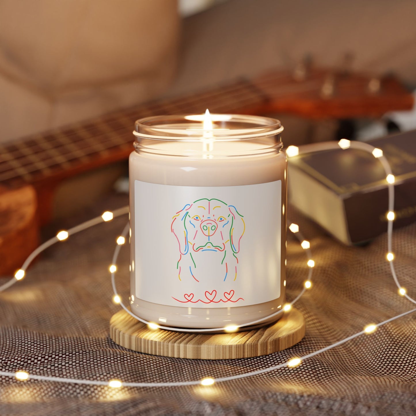 Doggy Candle, Scented Soy Candle, 9oz