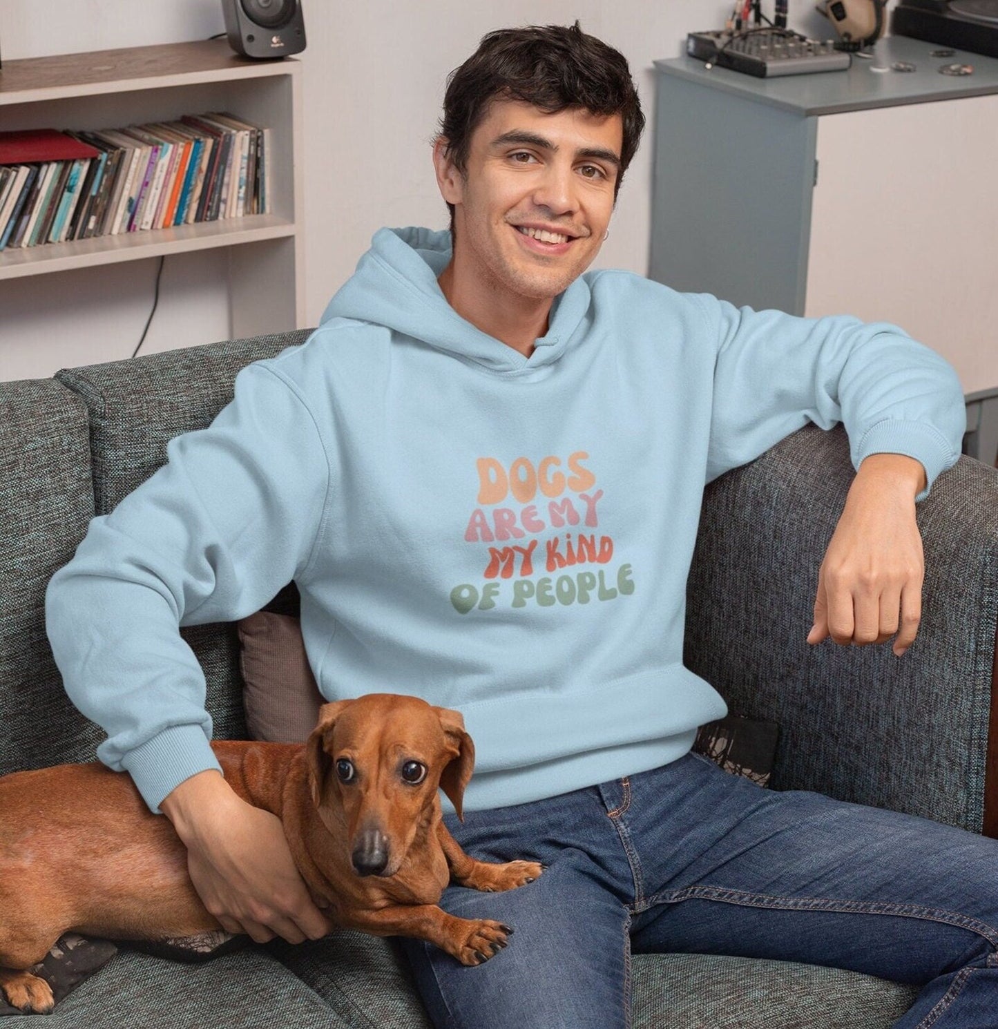 Dogs Are My Kind Of People Hoodie