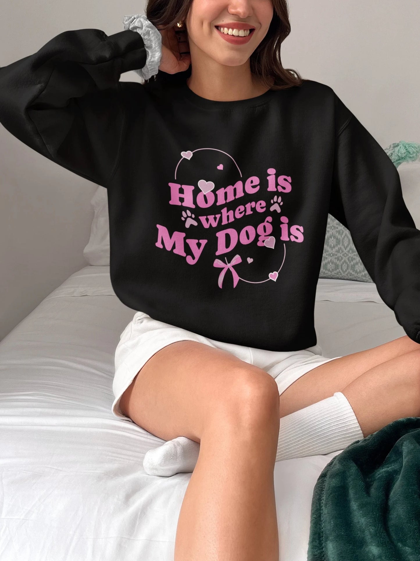 Home Is Where My Dogs Is Sweatshirt
