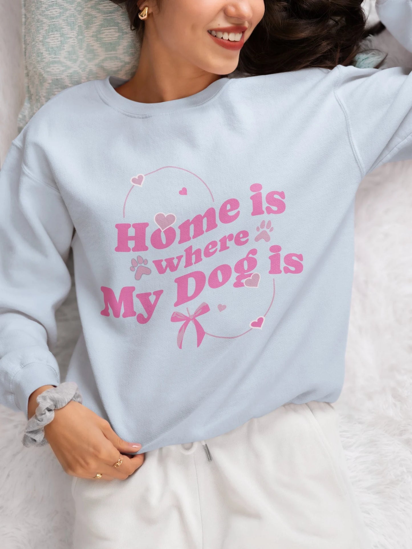 Home Is Where My Dogs Is Sweatshirt